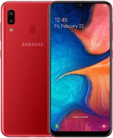 samsung galaxy a20 red colour